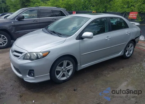 2013 Toyota Corolla S из США, поврежденный, VIN 5YFBU4EE3DP204621